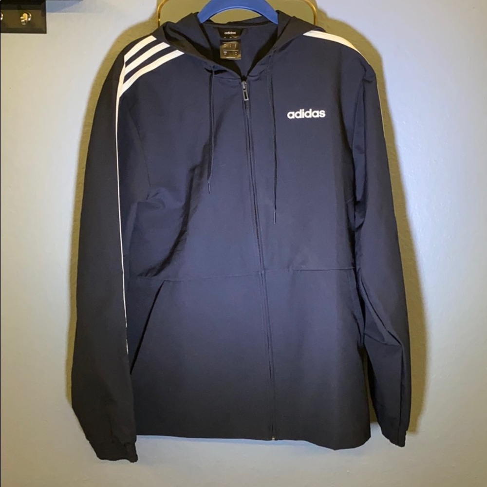 Adidas Windbreaker Navy